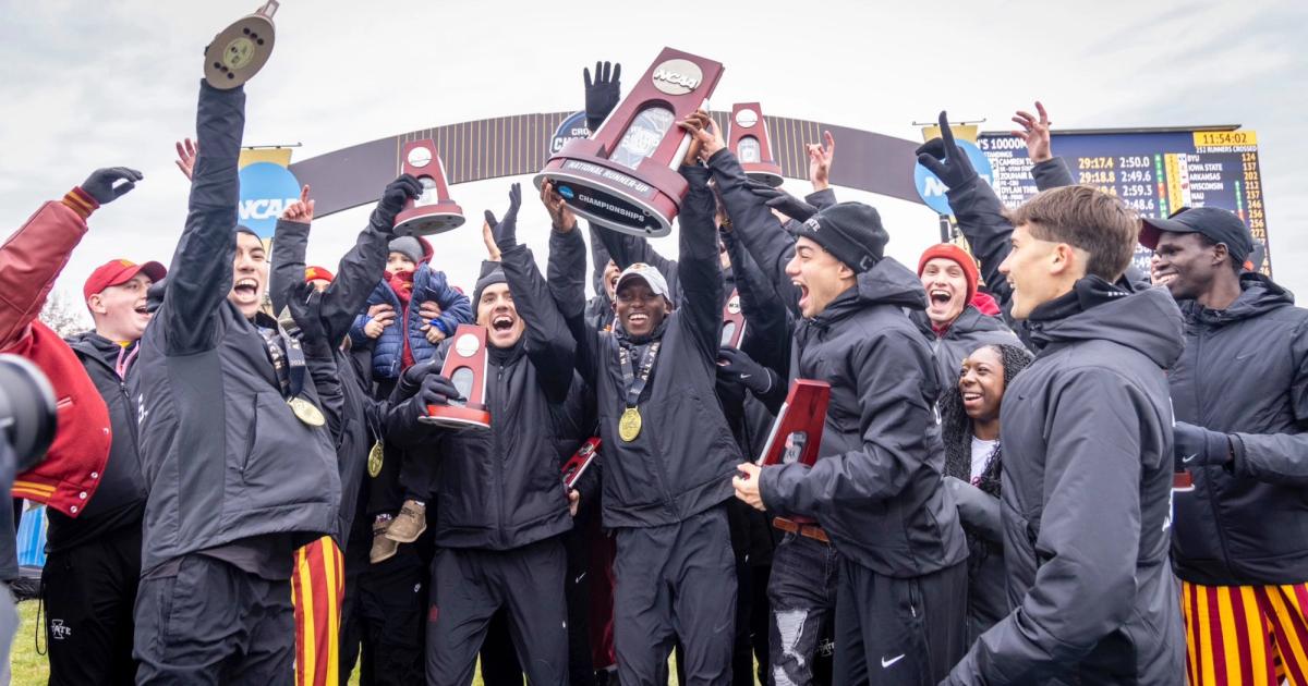 Iowa State's Men's Cross Country Team