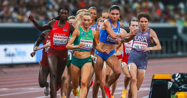 Women’s 1500m semifinal | Photo by Justin Britton / @justinbritton