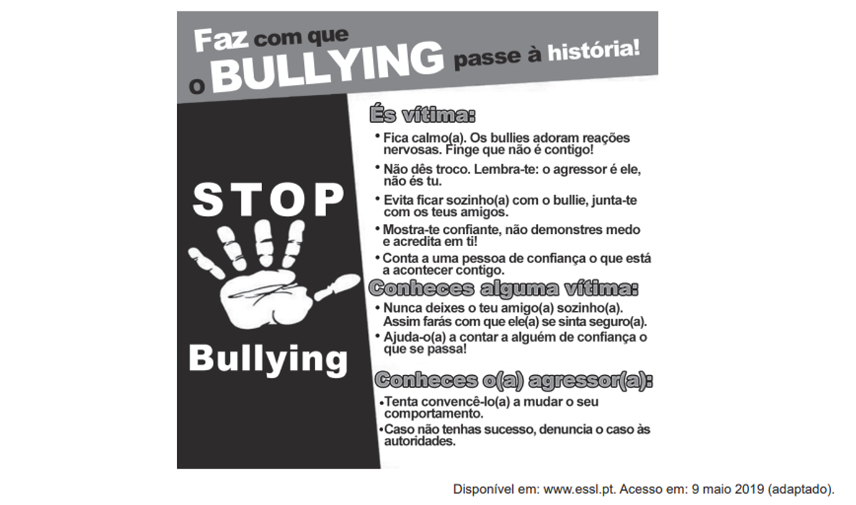 Questão 010 - ENEM 2019 -