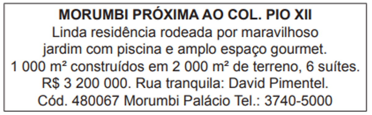 Questão 108 - ENEM 2012 - Gêneros Textuais
