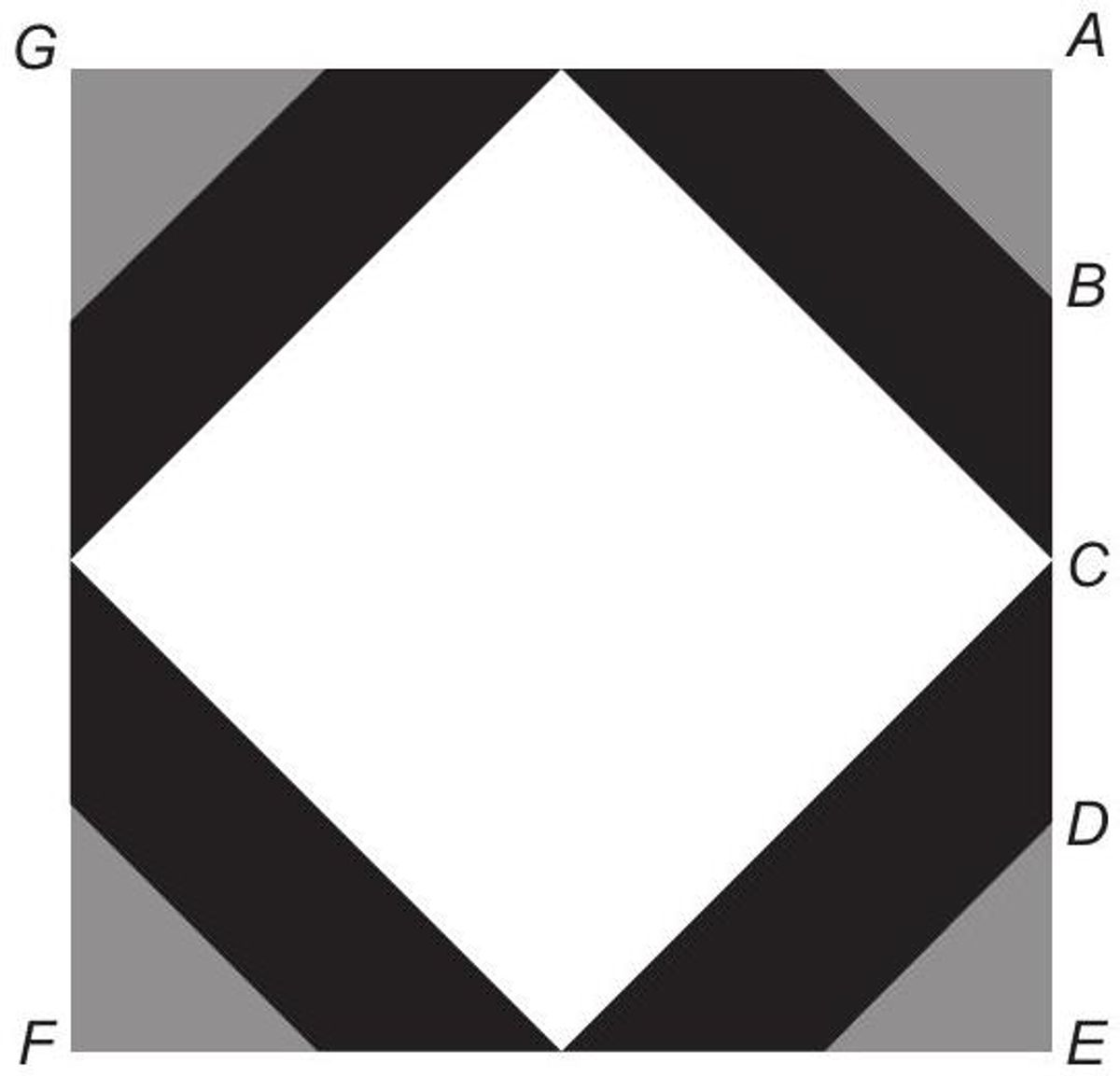 Questão 146 - ENEM 2013 - Geometria Plana