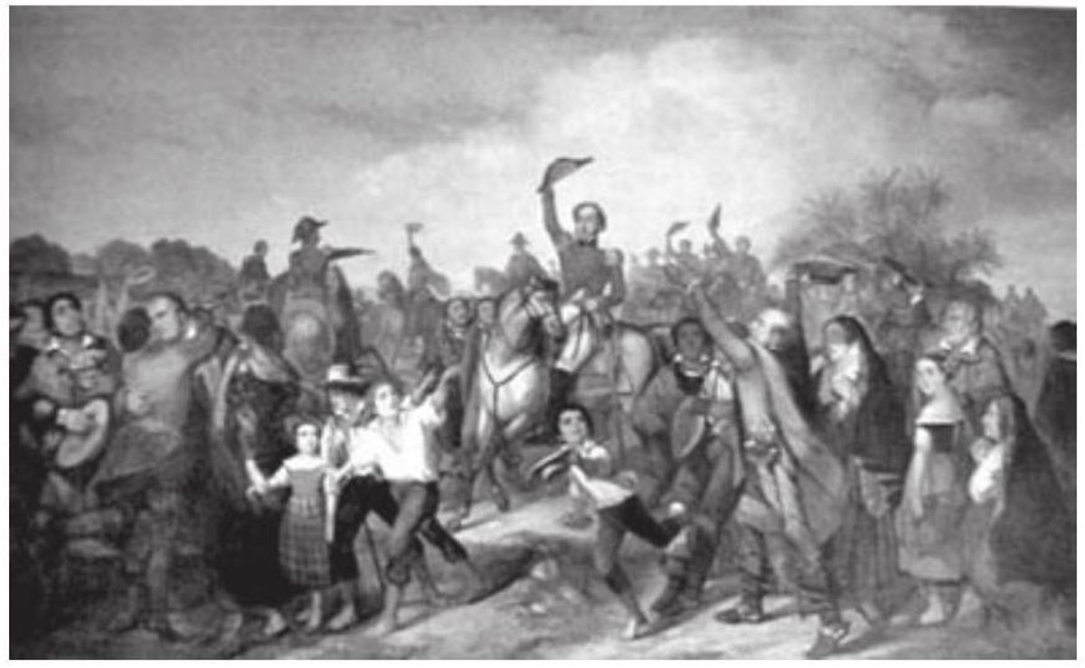 Questão 33 - ENEM 2013 - Processo de independência do Brasil e montagem da nova Nação