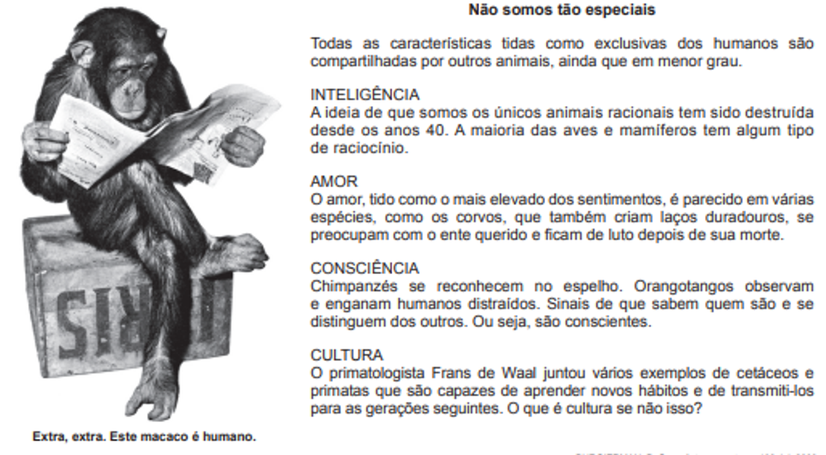 Questão 107 - ENEM 2012 - Argumentação