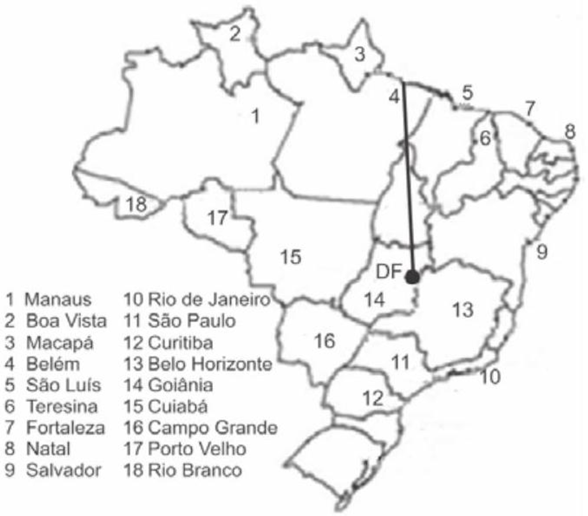 Questão 166 - ENEM 2009 - Geometria Analítica