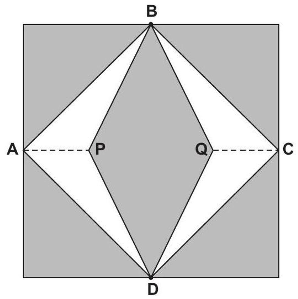 Questão 160 - ENEM 2012 - Geometria Plana
