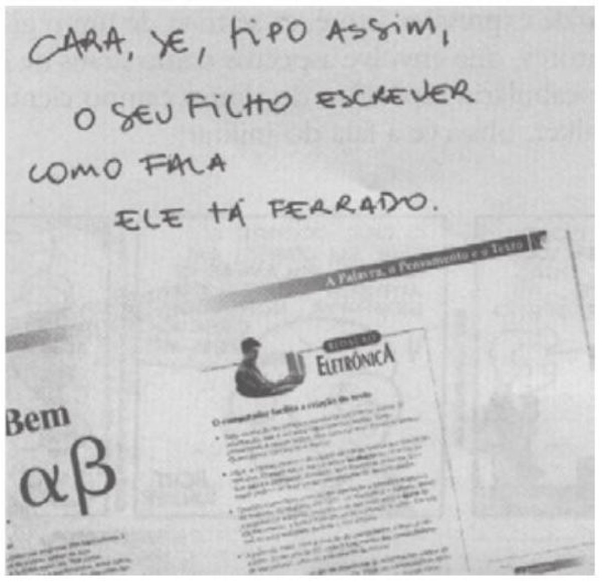 Questão 125 - ENEM 2009 - Gêneros Textuais