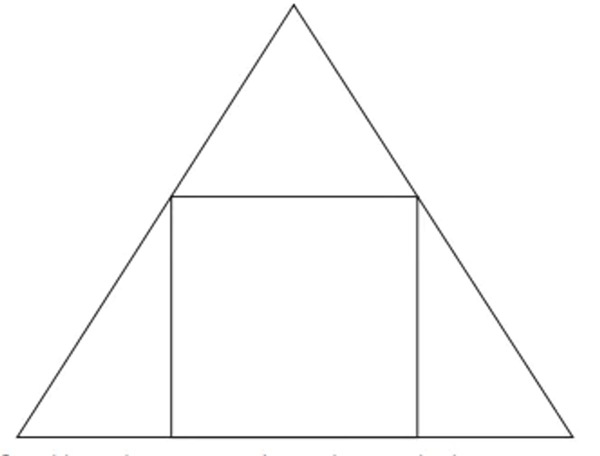 Questão 144 - Enem PPL 2020 - Os alunos do curso de matemática de uma universidade,triângulo equilátero,enem