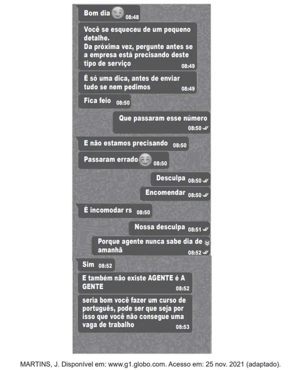 Questão 28 - ENEM PPL 2022