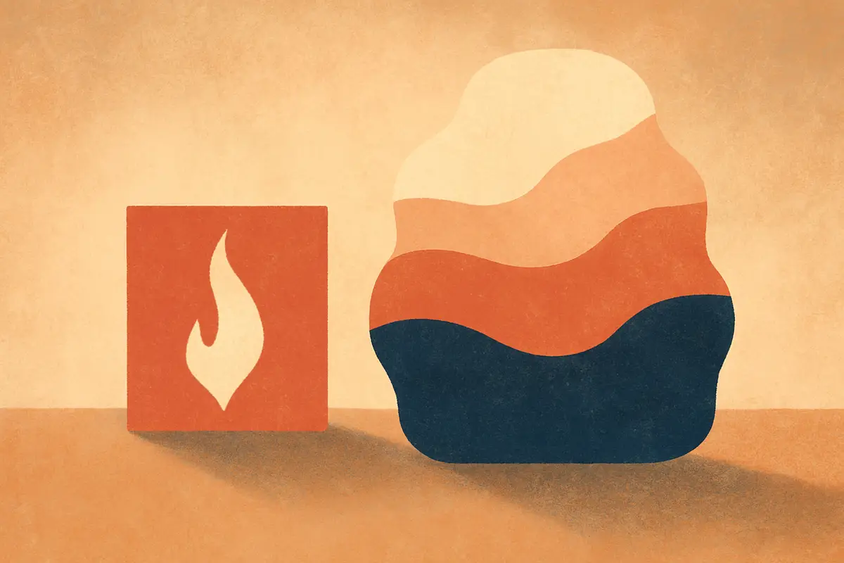 A quiet, warm image representing the contrast between a single difficult memory and a long, layered emotional weight, symbolizing the difference between PTSD and complex PTSD. — ptsd vs cptsd