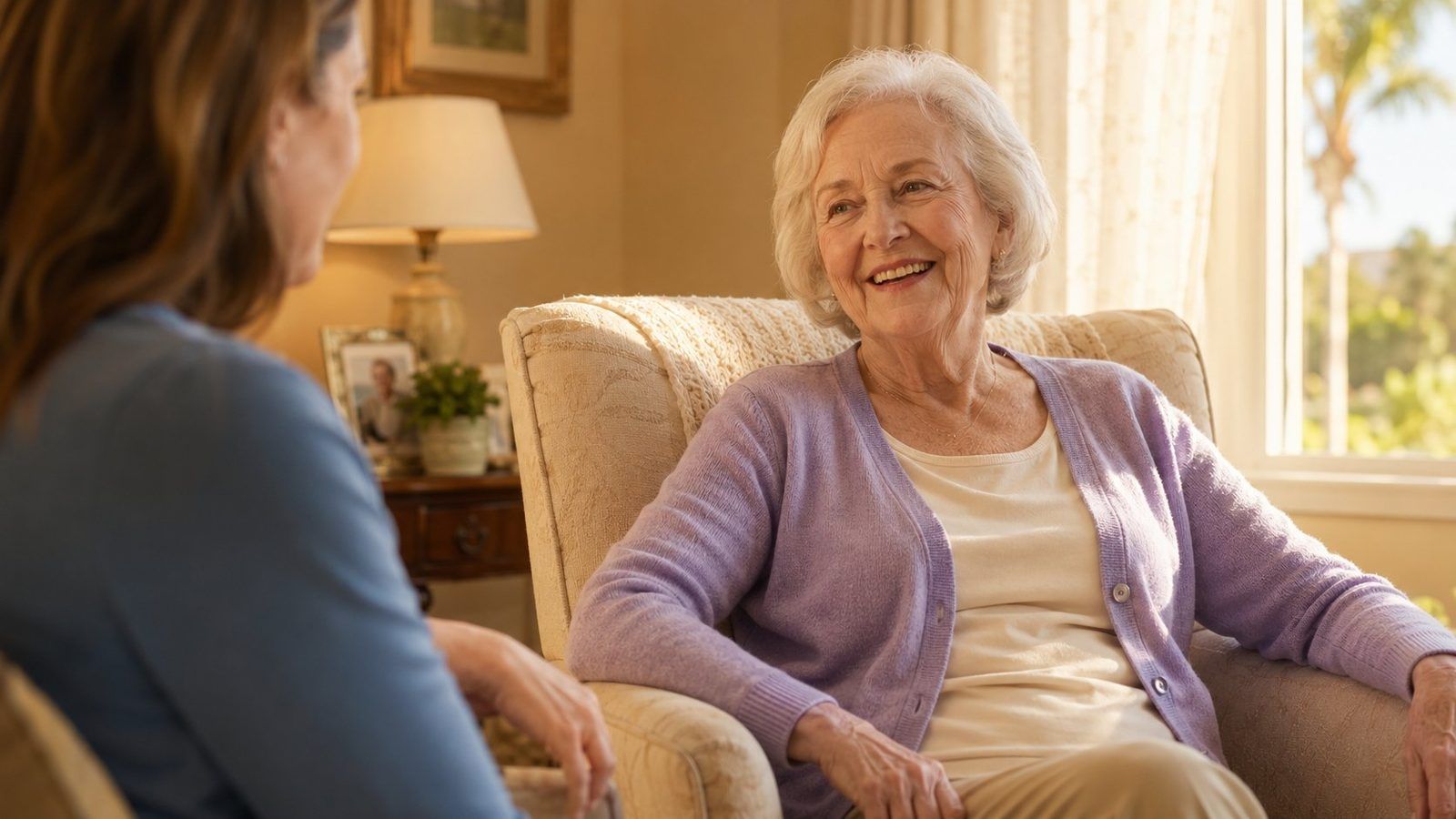 On-site therapy session at a Florida senior community