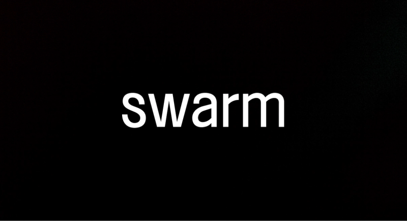 Swarm exhibition builder logo