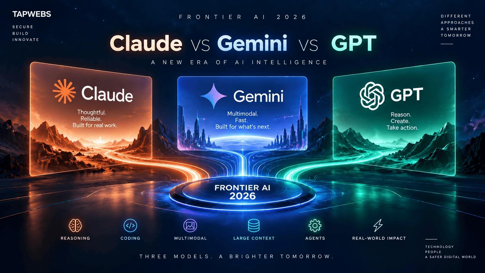 Claude vs Gemini vs GPT: The State of Frontier AI in 2026