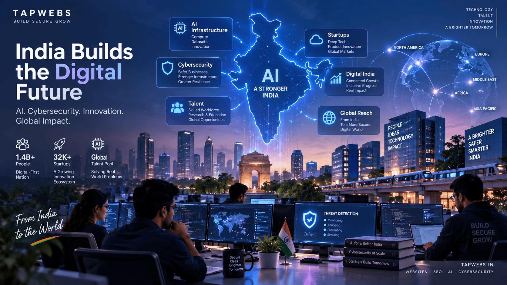Why India Is Becoming a Global Cybersecurity and AI Hub in 2026