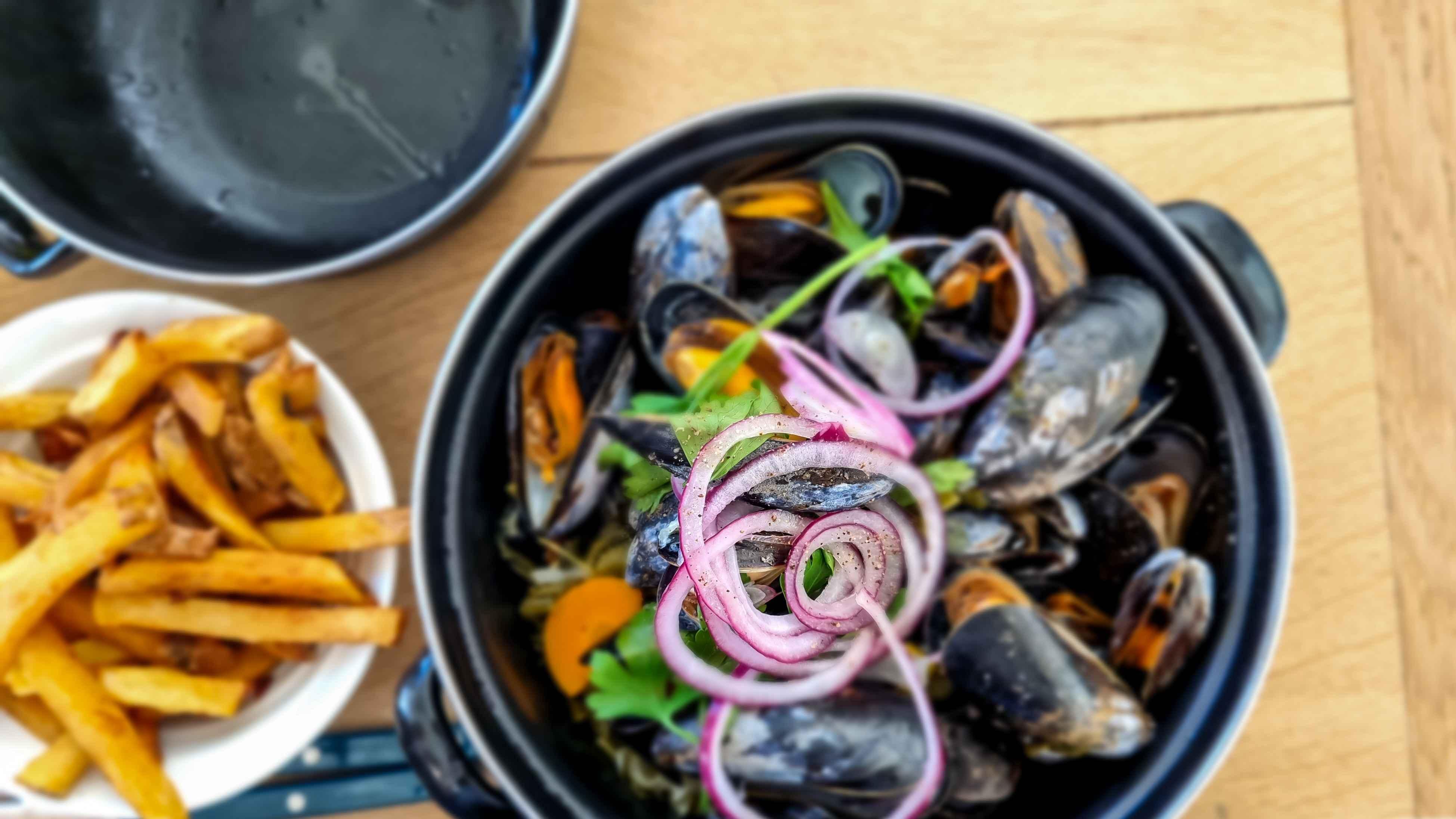 Moules frites.