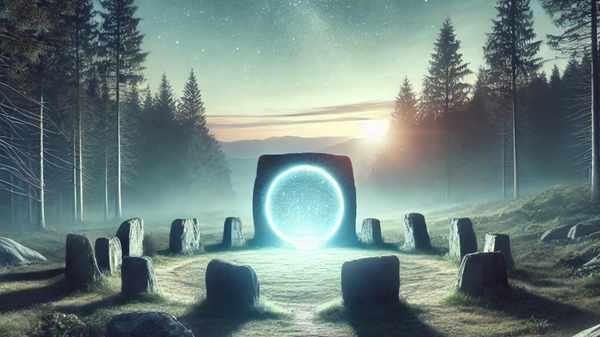 An exploration of stargates as mystical portals, both physical and metaphysical, that allow access to other dimensions, realms, or states of consciousness. The post delves into ancient sites like the Great Pyramids of Giza, spiritual practices like meditation and astral projection, and the use of psychedelics to traverse these gateways, symbolizing humanity's quest for deeper understanding and connection with the unknown.