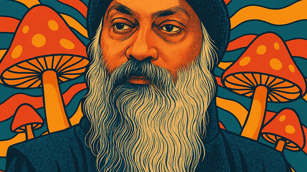 Explore how Osho’s meditation paths mirror the effects of psychedelics, offering ego dissolution and awakening — and why both faced state suppression