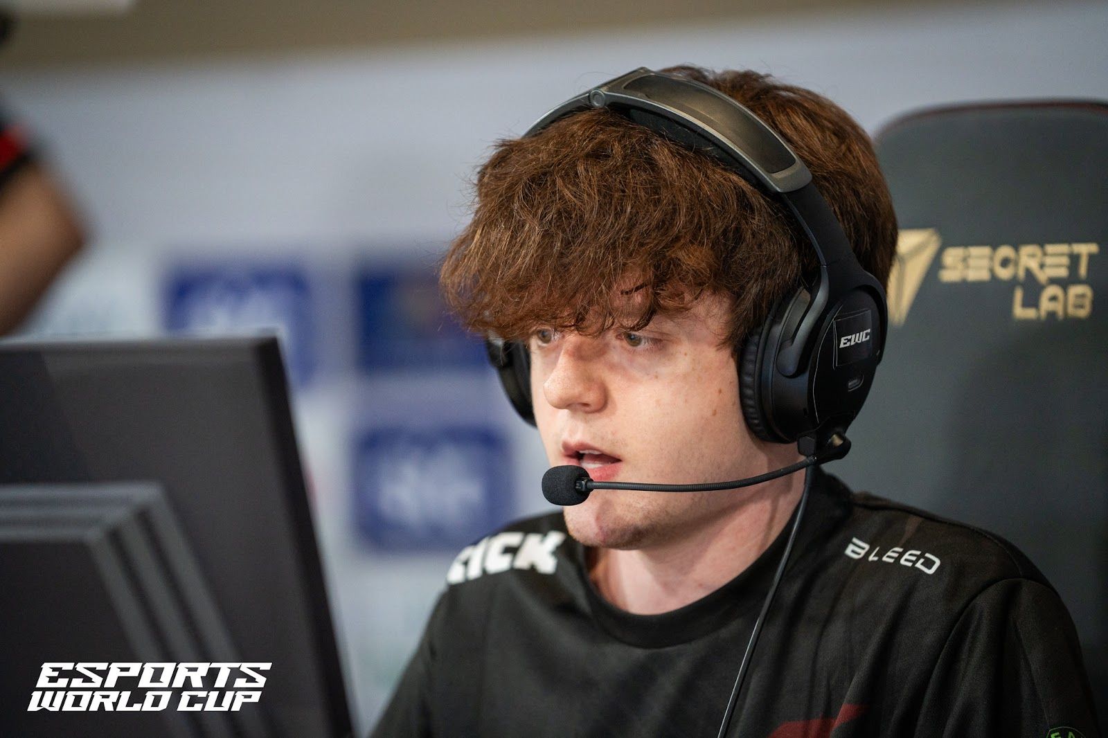 CLEAR played for Bleed Esports during EWC 2024. Photo by Tyler Grenfell at EWC 2024.