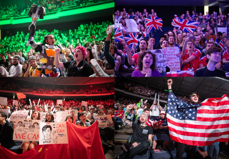 The passionate fanbase at the OWWCS.