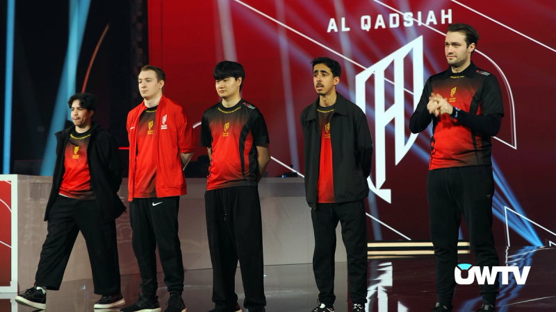 Al Qadsiah lineup for their showdown against Twisted Minds.