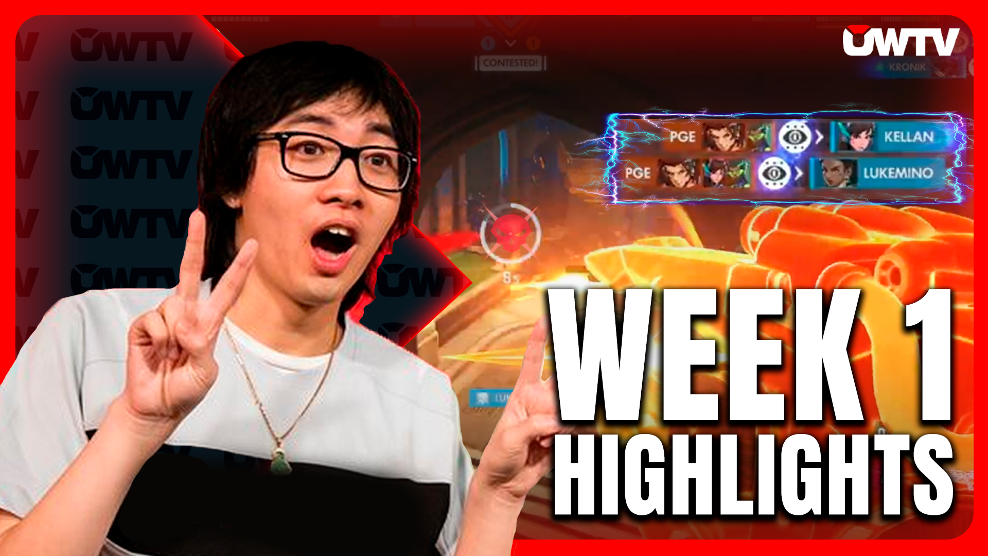 ⭐ Best plays from OWCS Week 1 North America | Feat. PGE, Zeruhh, Hawk and more