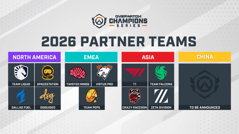 Overwatch Partner Team Program graphic.