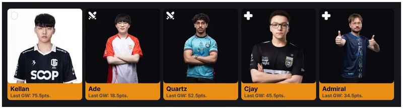 OWTV Fantasy team of the week for NA/EMEA playoffs