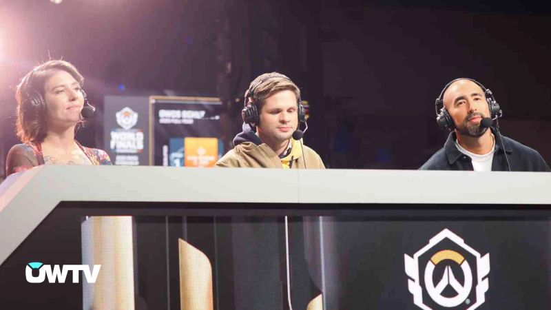 Sean Miller announcing Overwatch Esports 2026.