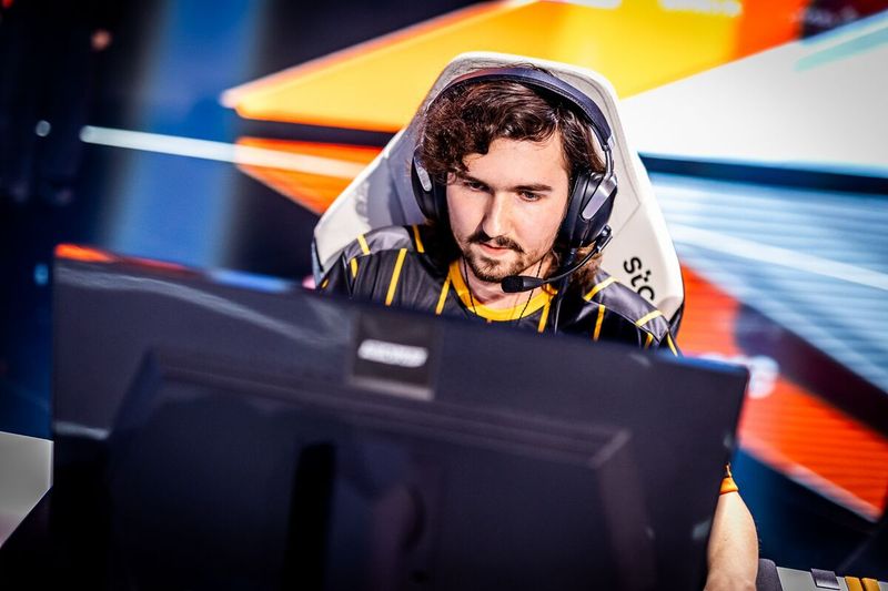 Lukemino with Sign Esports at the 2025 Midseason Championship. Image by Esports World Cup