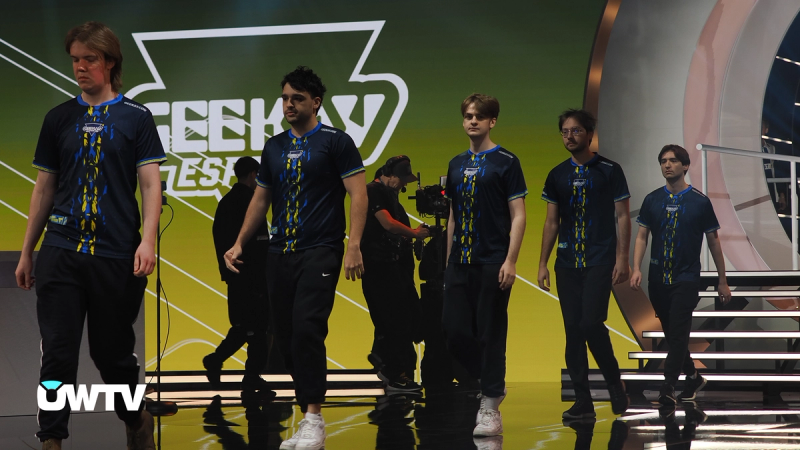 Geekay Esports' final lineup at the 2025 World Finals.