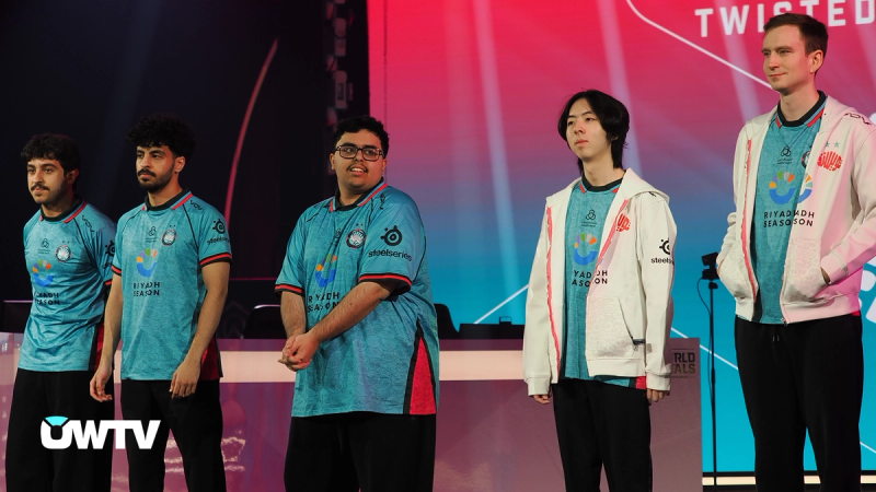 Twisted Minds line up for their showdown with Falcons.