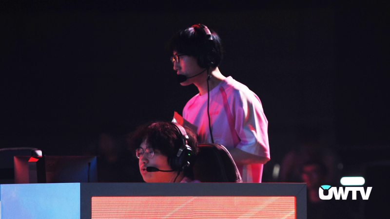 Lai "Cogito" Hui and Li "Mew" Xianyao against Team Falcons