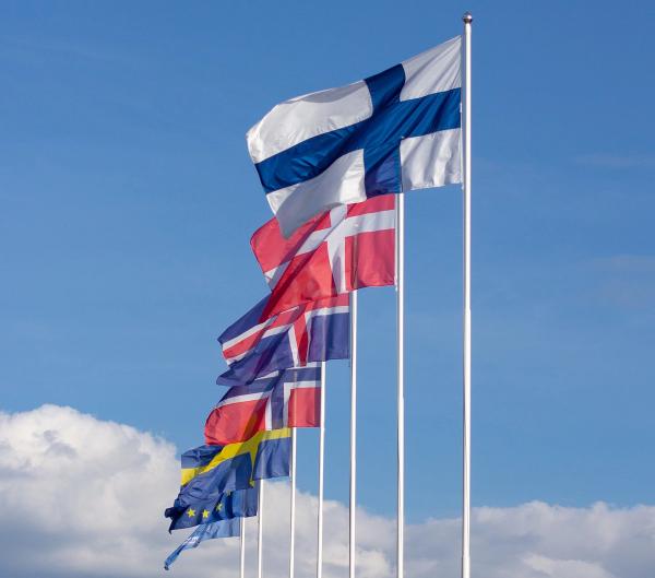 Flaggene til de skandinaviske landene