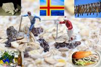 Սկանդինավյան խոհանոցի կերակրատեսակներն են՝ ապխտած ձուկ, գարեջուր, դանիական պանիր և այլն