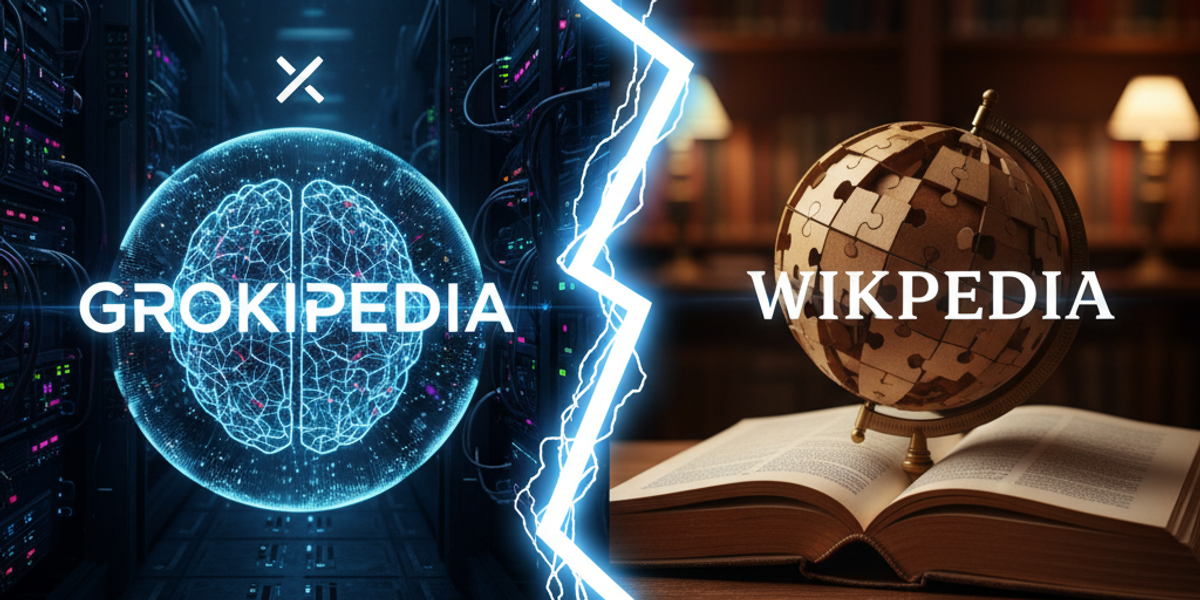 The Wikipedia Killer? Elon Musk Just Launched Grokipedia – And It's Powered by AI.