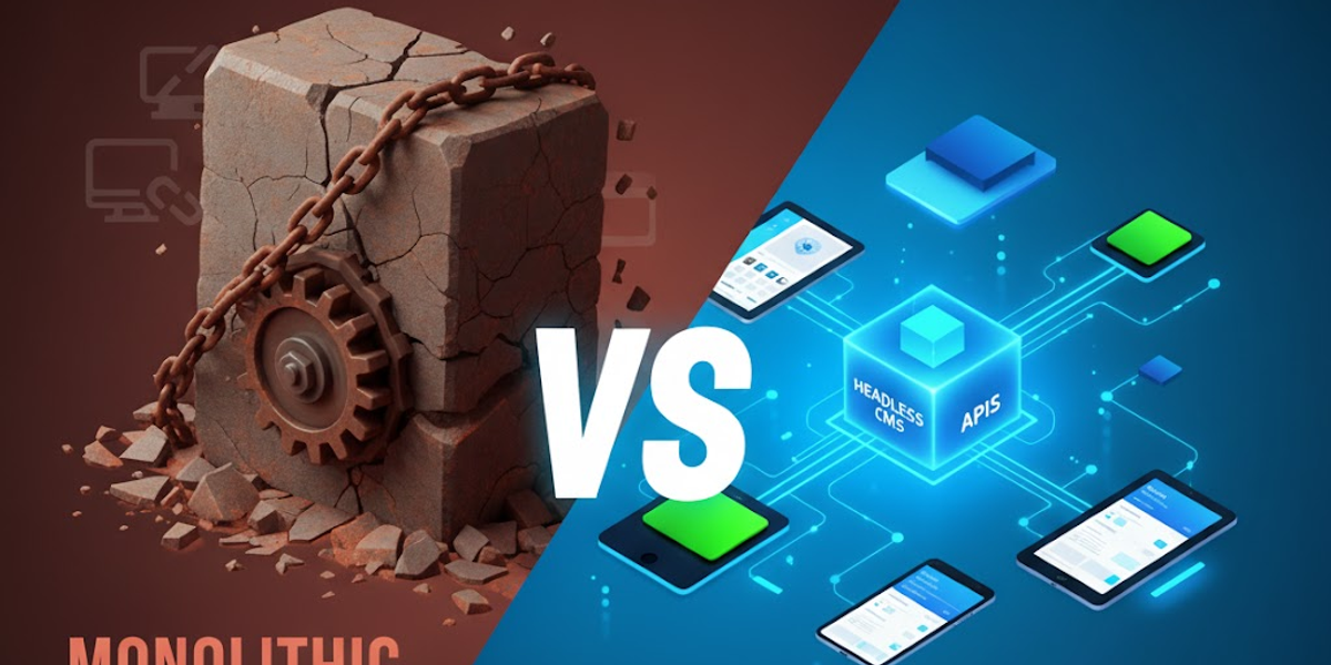 Headless vs. Monolith: Is Your Legacy Website Costing You Customers and Conversions?