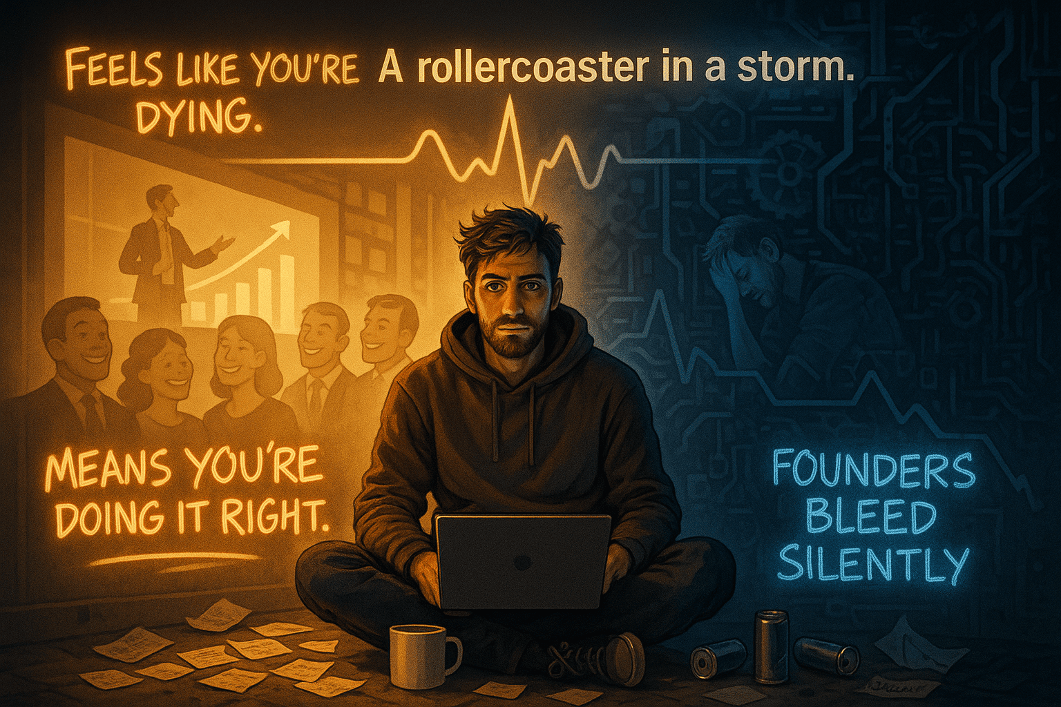 🧩 Что такое жизнь настоящего стартапера (What Startups Are Really Like)