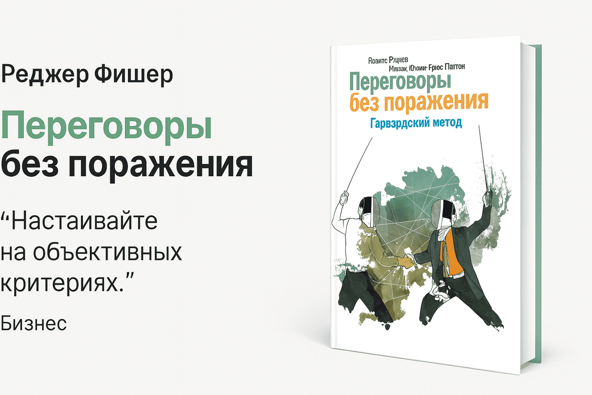 «Переговоры без поражения. Гарвардский метод»