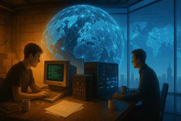 🧩 Как создать Google (How to Start Google)