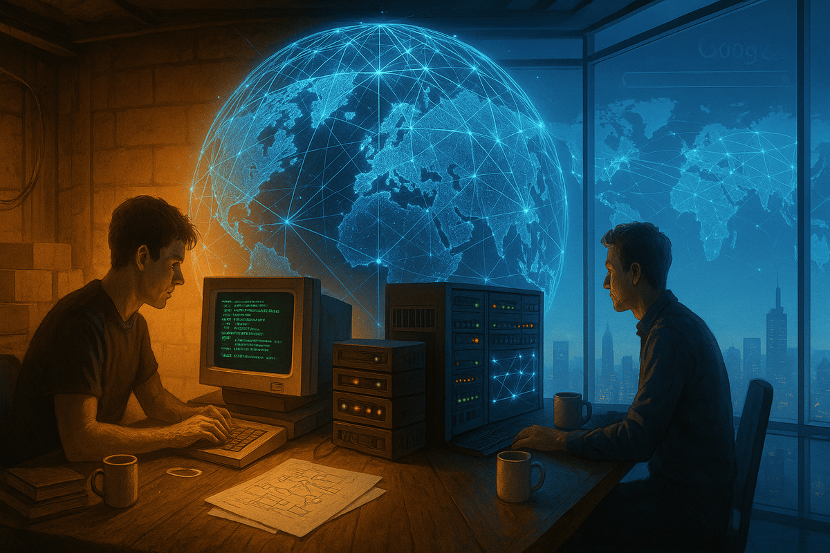 🧩 Как создать Google (How to Start Google)