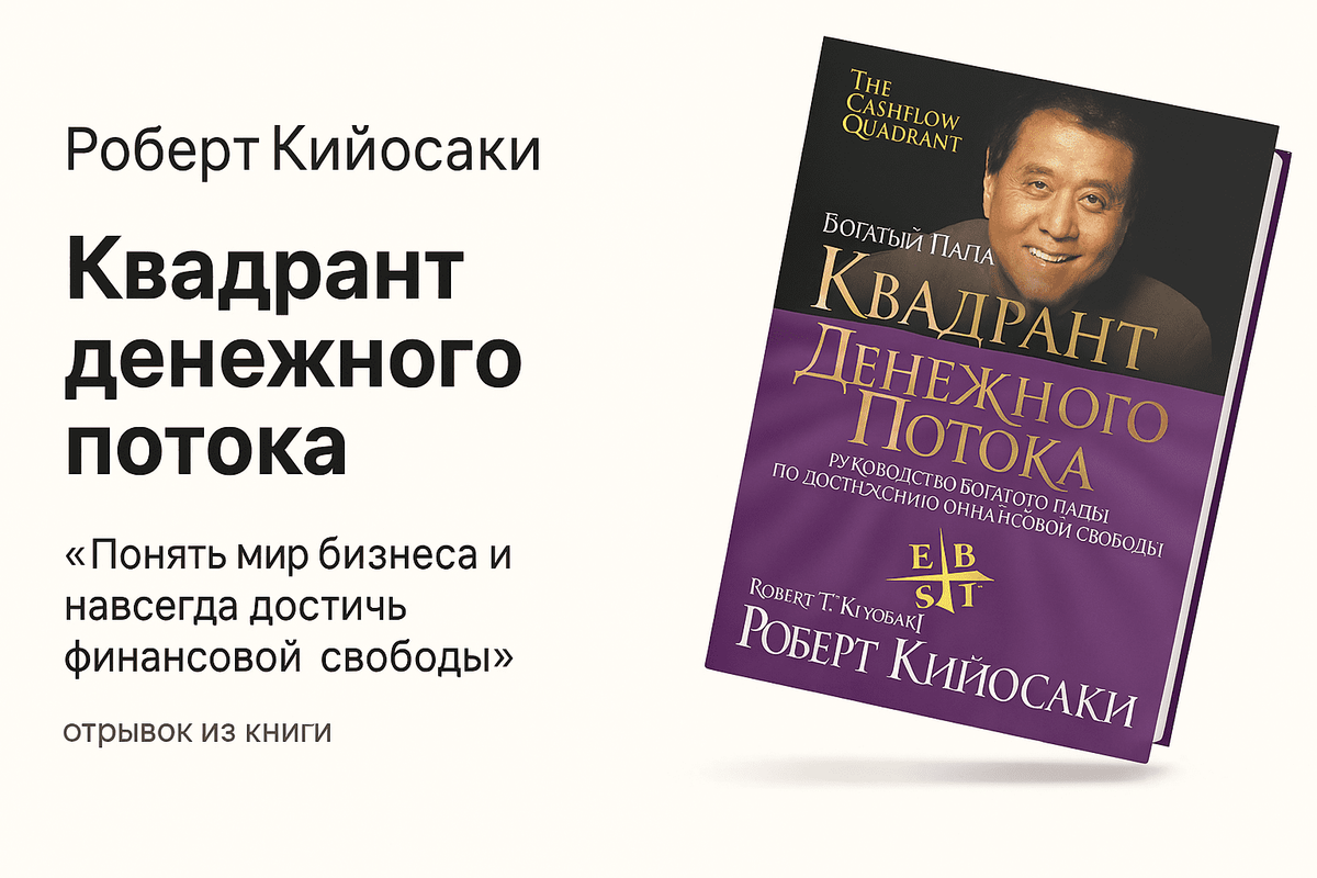 «Квадрант денежного потока» — Роберт Кийосаки