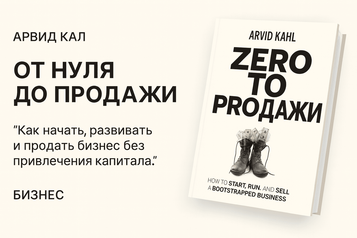 «От Нуля до Продажи» (Zero to Sold) — Арвид Каль