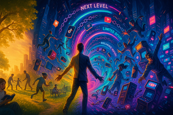 🧩 Ускорение зависимости (The Acceleration of Addictiveness)