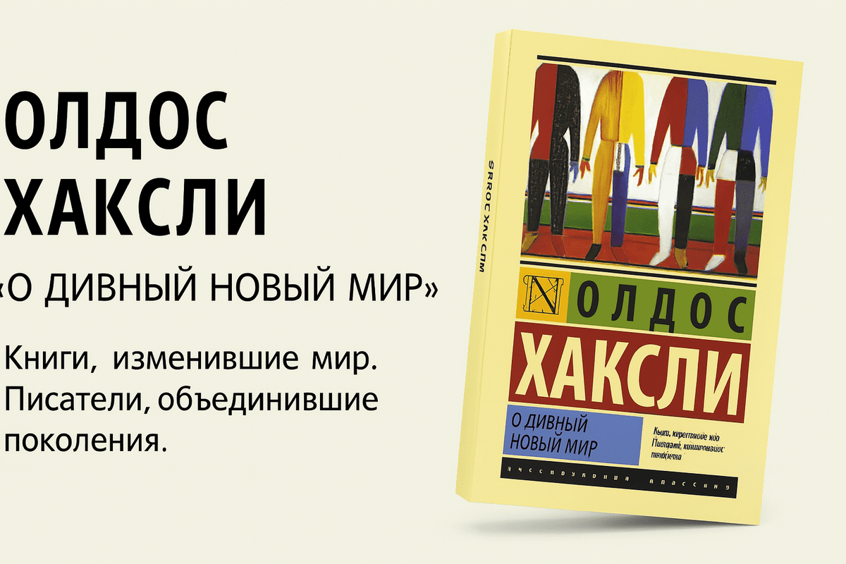 «О дивный новый мир» — Олдос Хаксли