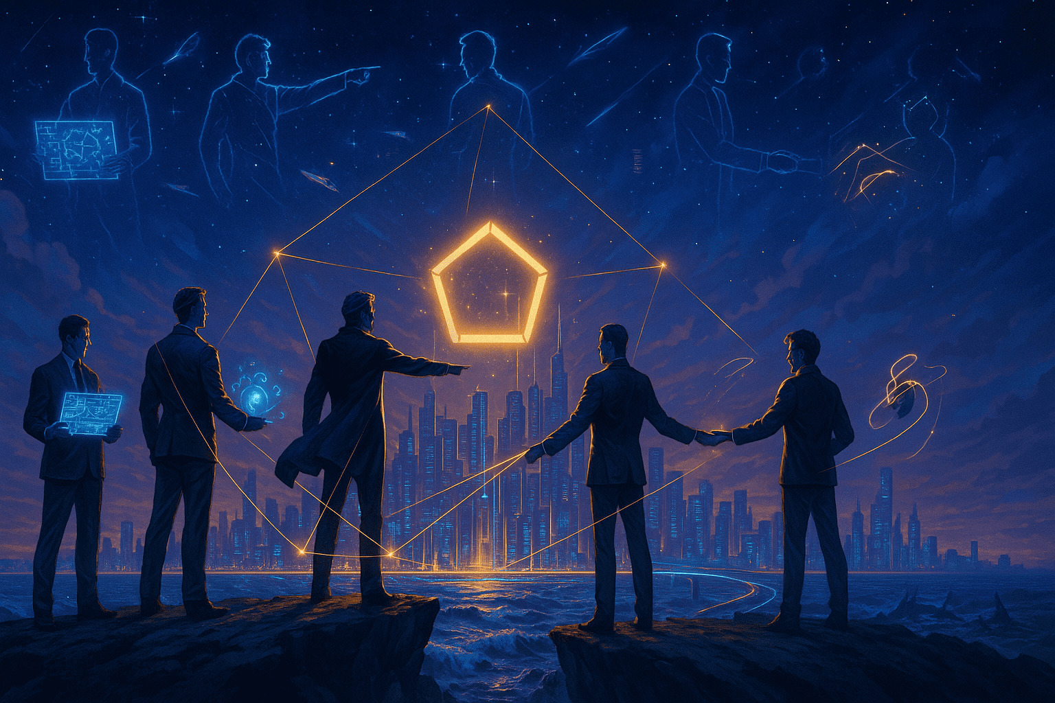 🧩 Пять основателей (Five Founders)