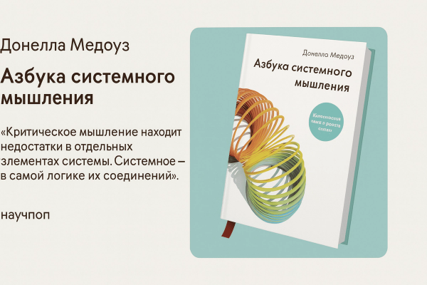 «Азбука системного мышления» (Thinking in Systems)