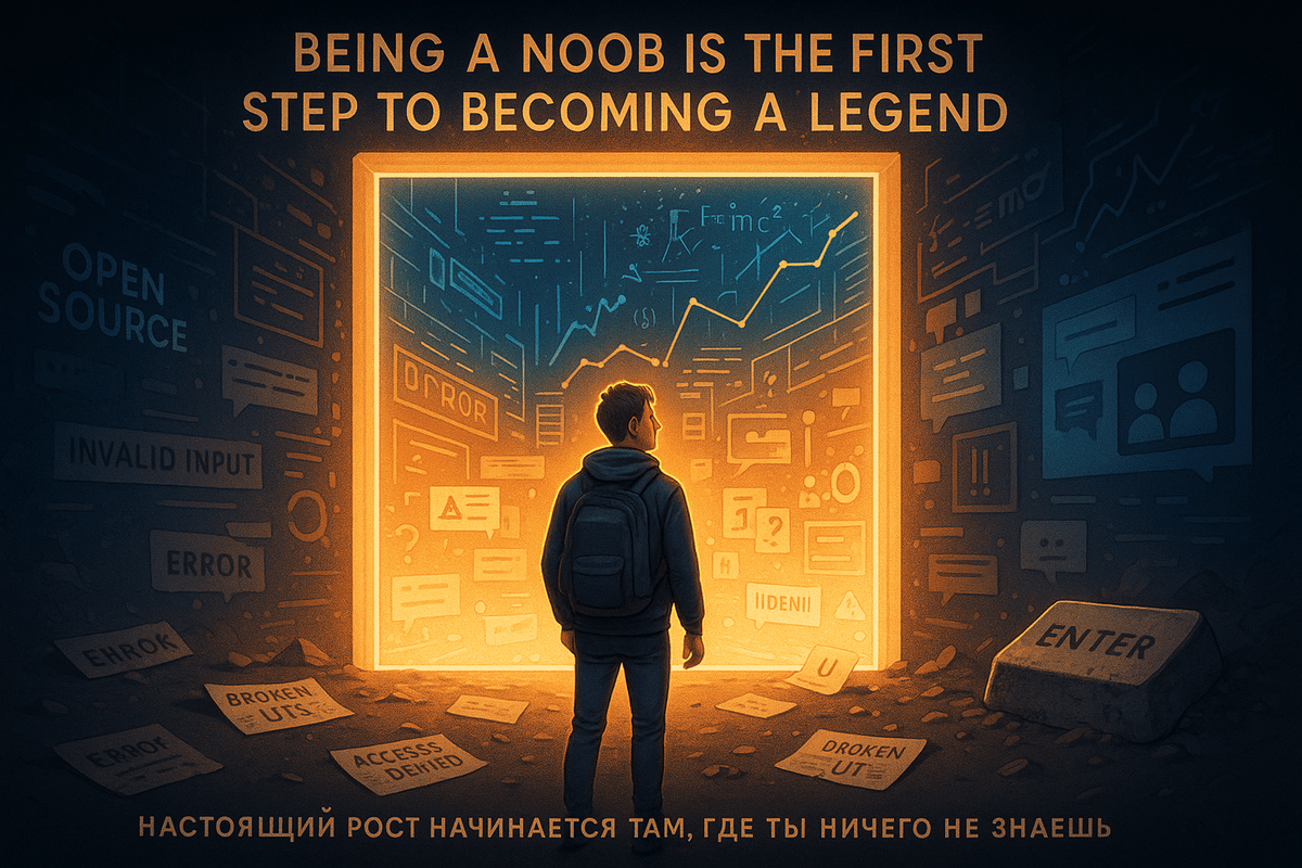 🧩 Чувствовать себя нубом &#8211; это хорошо (Being a Noob)