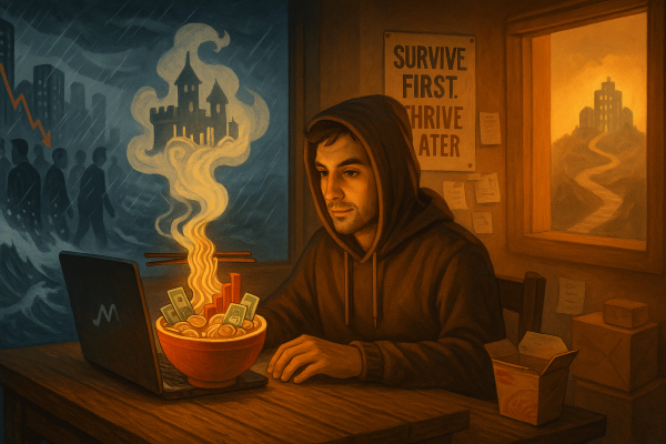 🧩 Стартап на дошираке (Ramen Profitable)