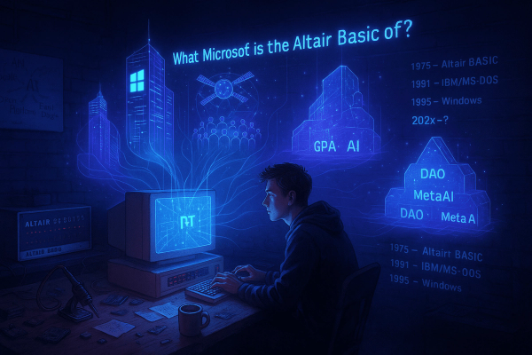 🧩 Что для Microsoft значил Altair BASIC?