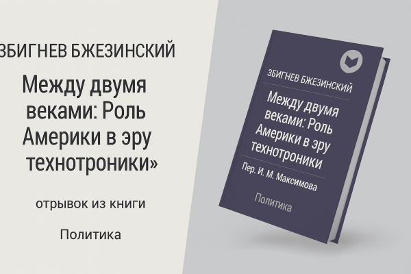 Между двумя веками. Роль Америки в эру технотроники