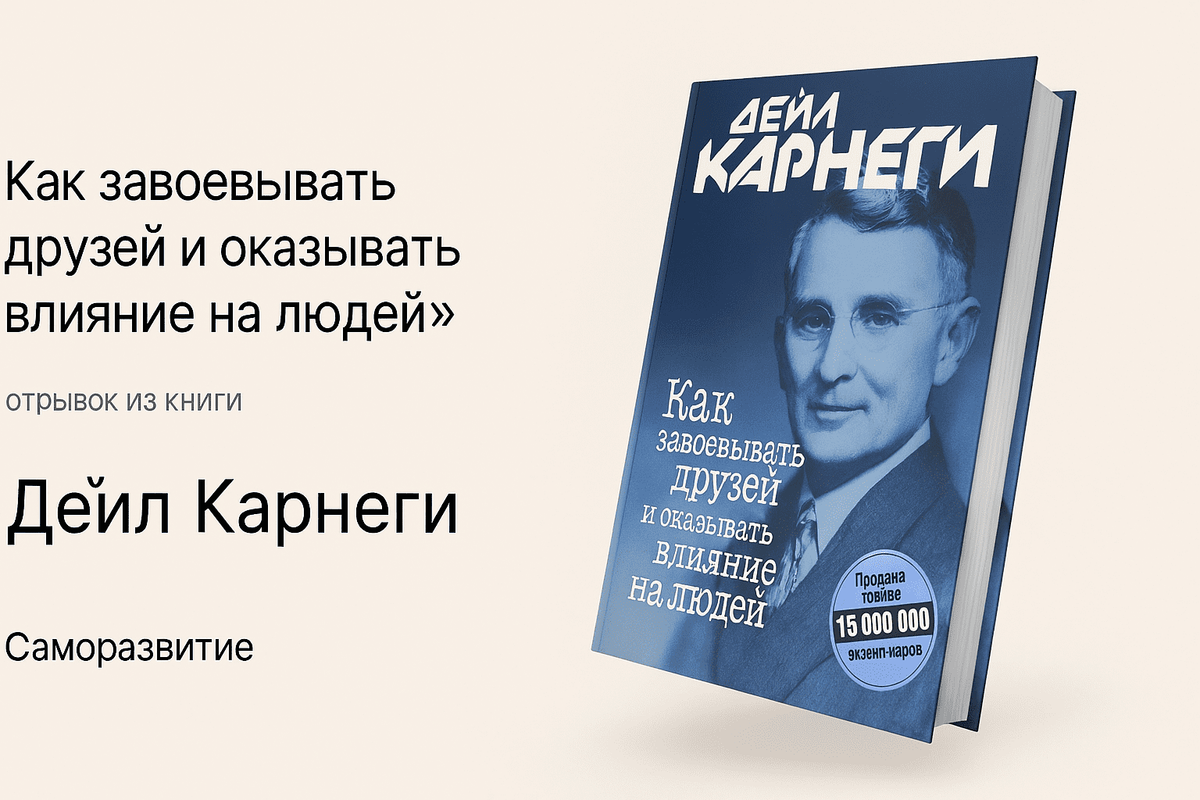 «Как завоёвывать друзей и оказывать влияние на людей»
